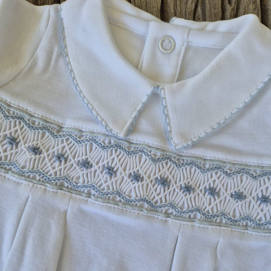 Enterito Smock Celeste