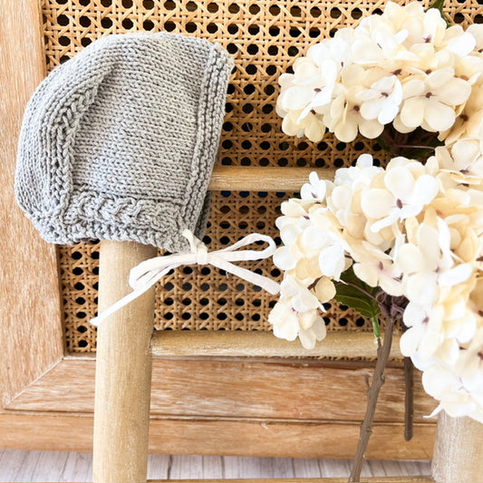 Capota Gris Tiras Blancas
