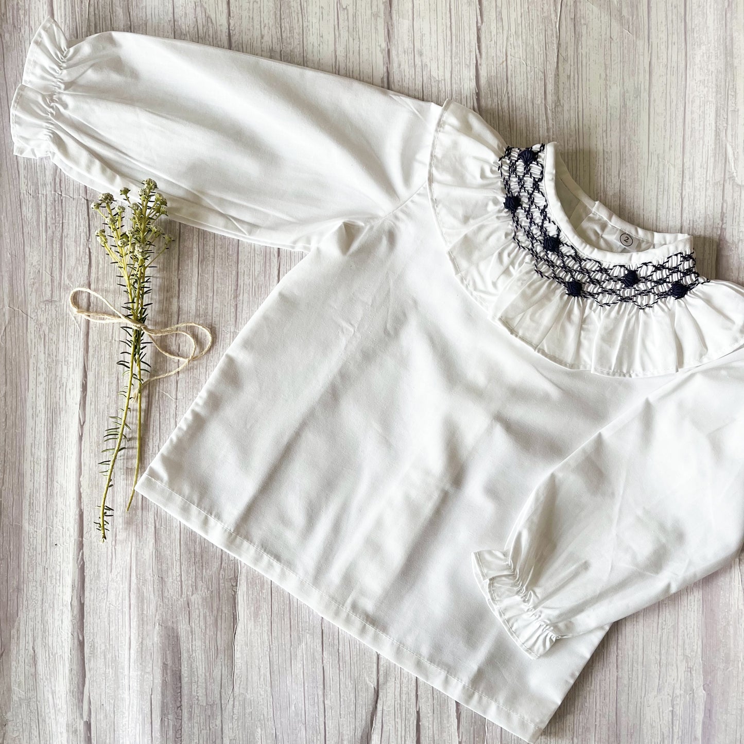 blusa-lupe-punto-smock - foto 3