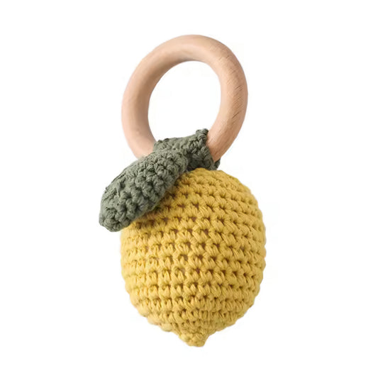 Mordedor de Crochet Limón